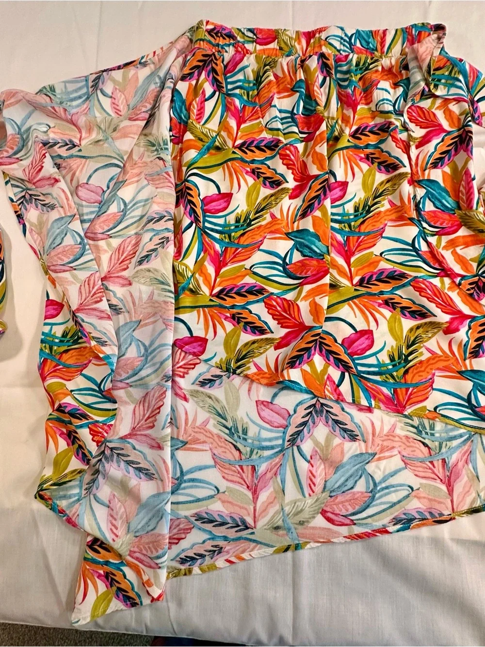 Caribbean Joe Tropical Wrap Sarong skirt, beach girl, coastal Caribbean